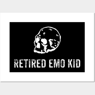 Retired Emo Kid Posters and Art